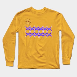 Shapes art Design. Long Sleeve T-Shirt